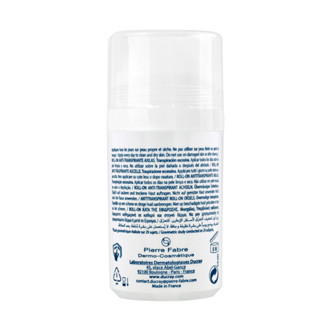 Ducray - Hidrosis Control Antiperspirant Roll-On - Underarms 40 ml