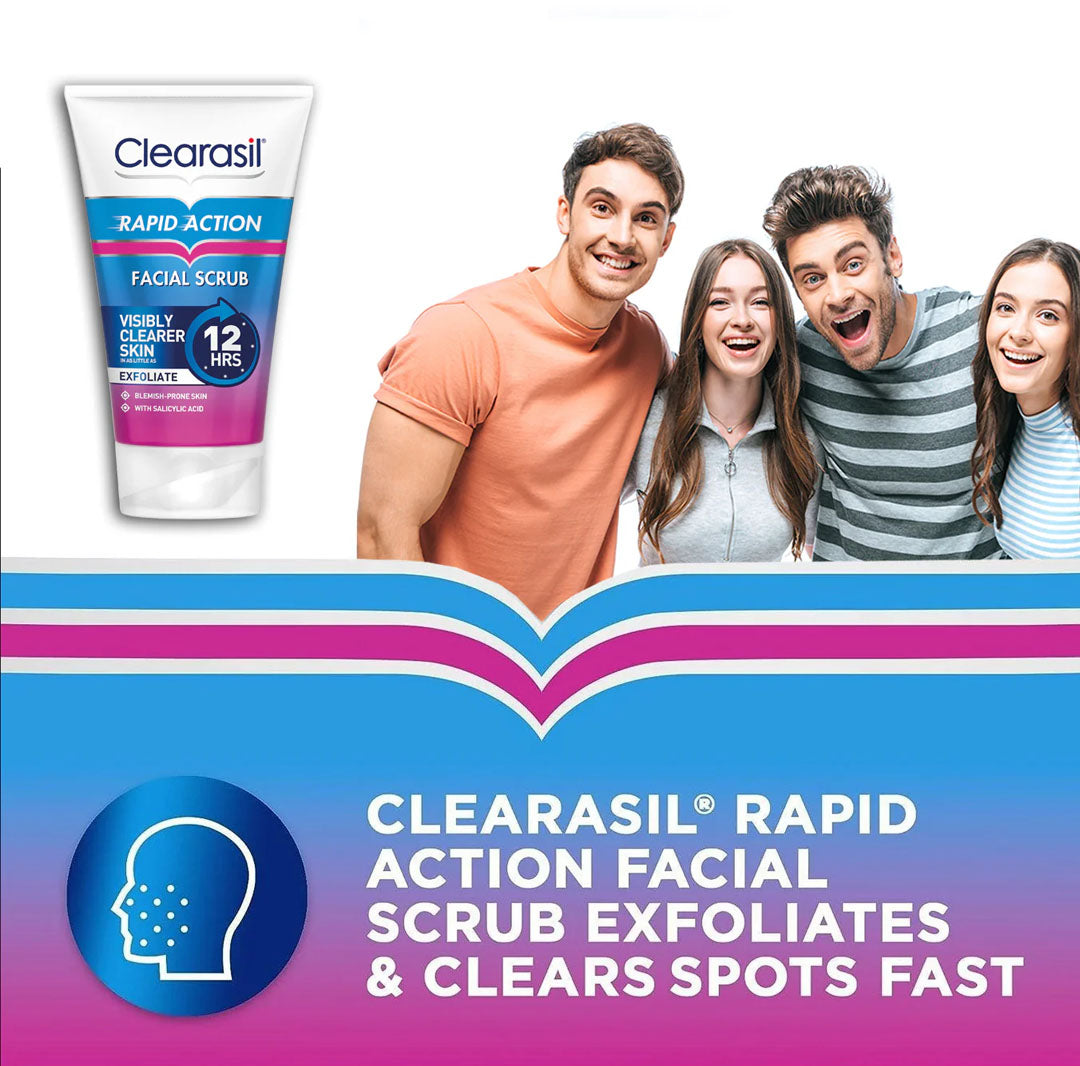 Clearasil - Rapid Action Scrub 125 ml