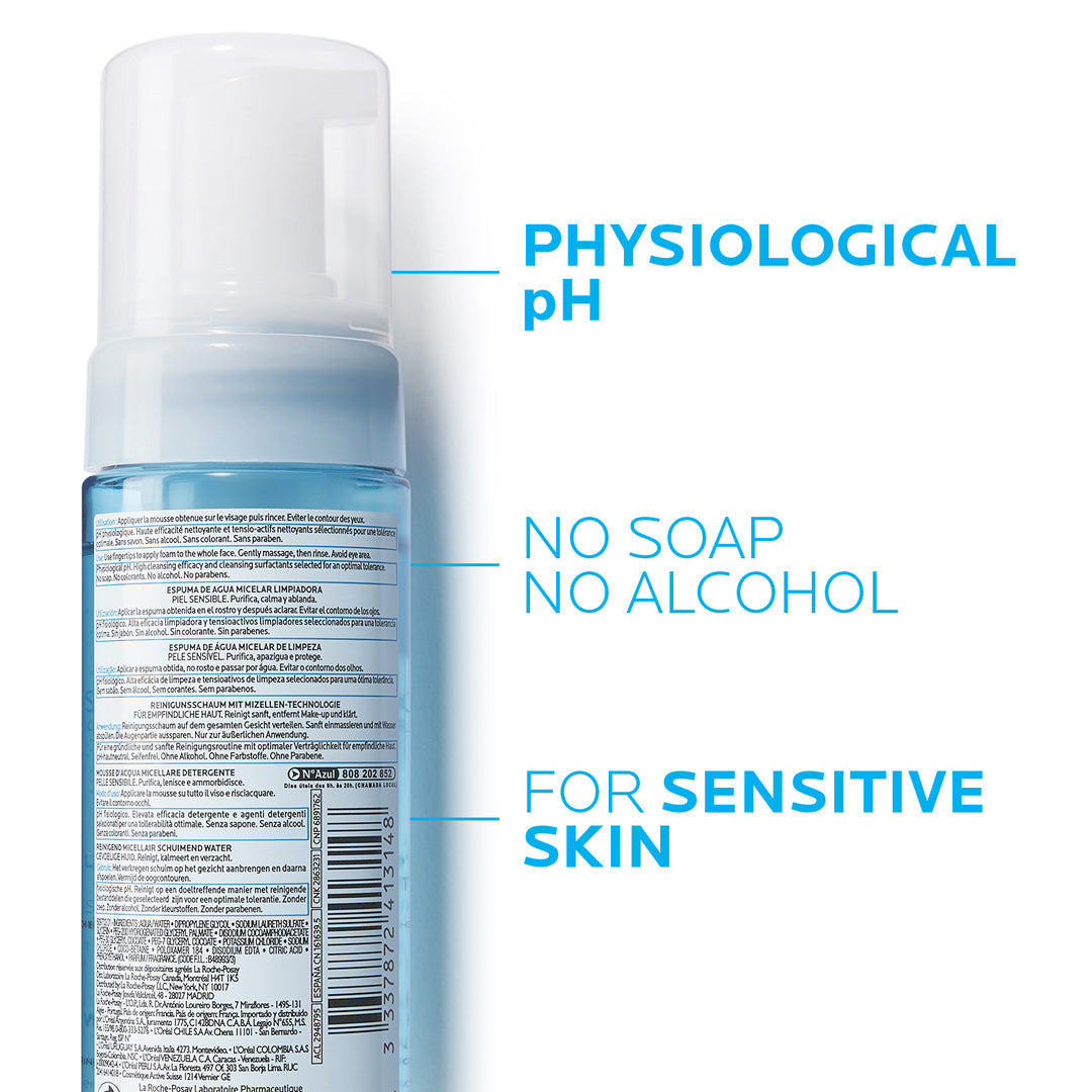 La Roche Posay - Sensitive Skin Cleansing Foam 150 ml