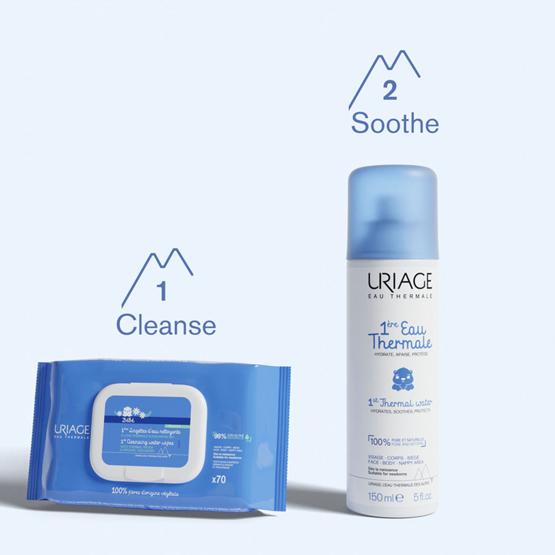 Uriage - Baby 1St Cleansing Wipes X70