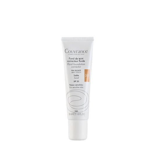 Avene - Couvrance Fluid Foundation Corrector 3.0 Sand 30 ml