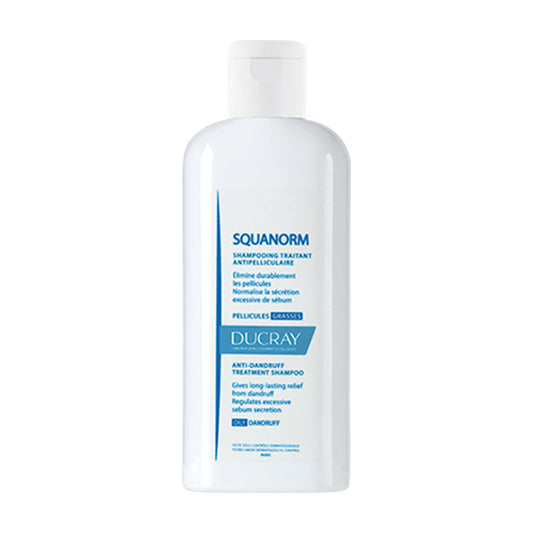 Ducray - Squanorm Anti-Dandruff Treatment Shampoo - Oily Dandruff 200 ml