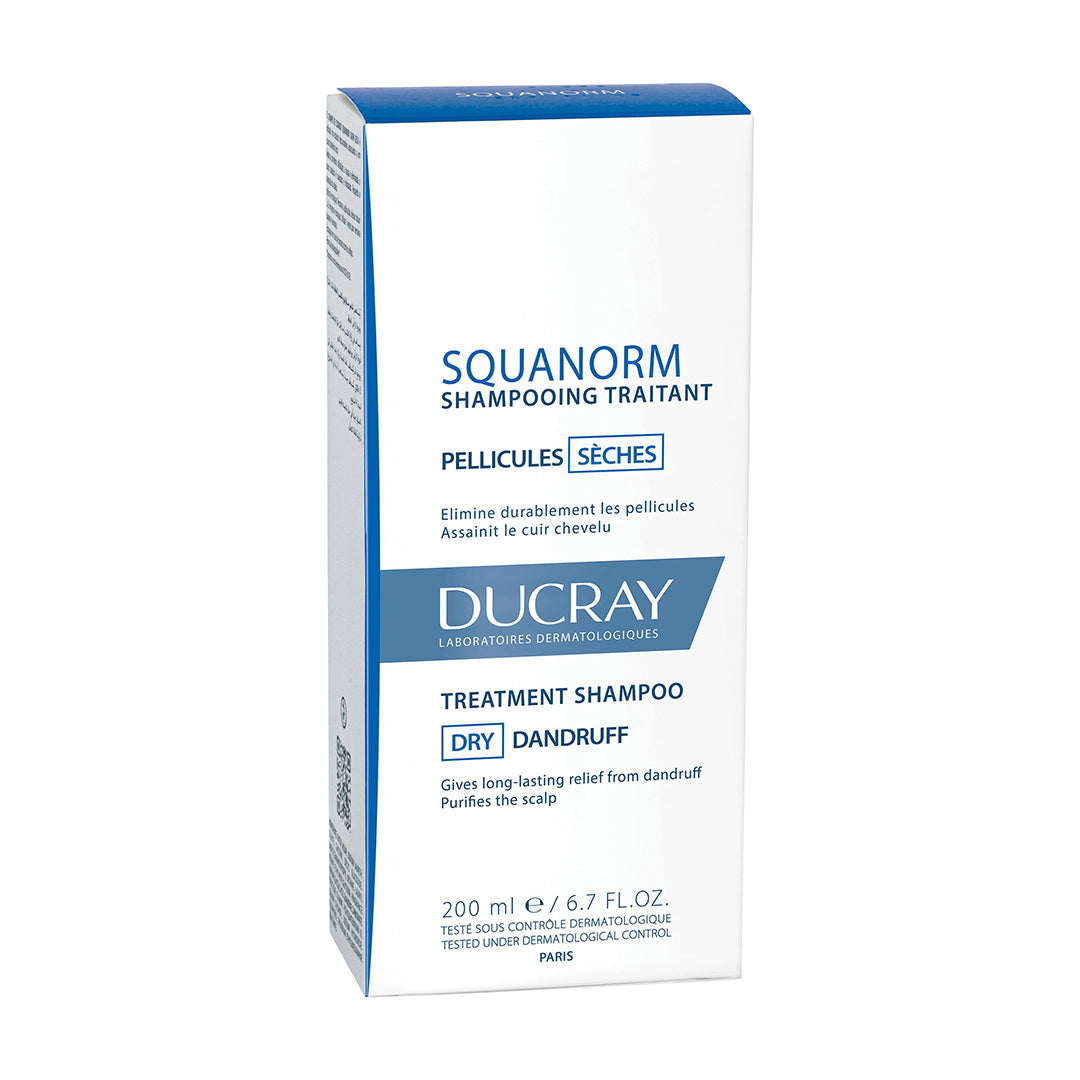 Ducray - Squanorm Anti-Dandruff Treatment Shampoo - Dry Dandruff 200 ml