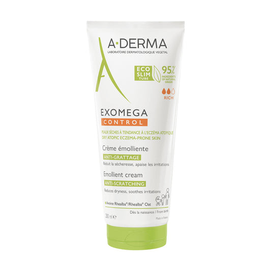 A-Derma - Exomega Control Emollient Cream 200 ml