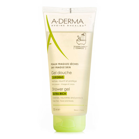 A-Derma - Ultra Rich Shower Gel 200 ml