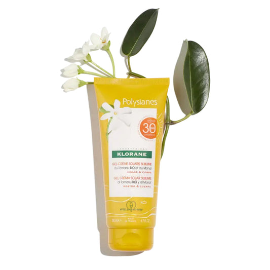 Klorane - Sublimating Sun Gel-Cream Spf 30 With Organic Tamanu & Monoi Body & Face 200 ml