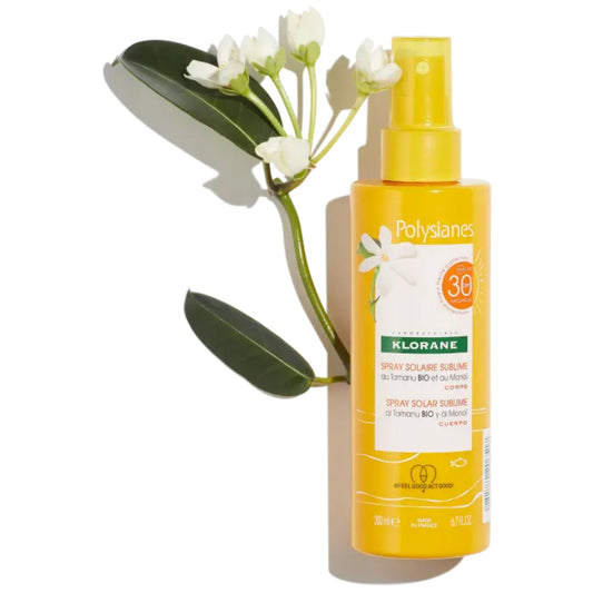 Klorane - Sun Dry Oil Spf 30 With Organic Tamanu & Monoi Body & Hair 200 ml