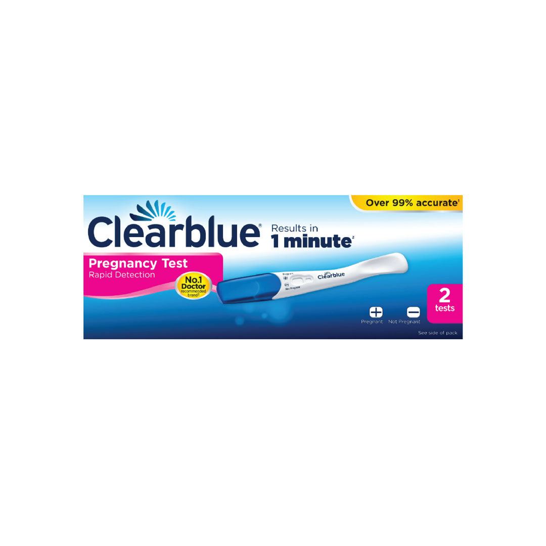 Clear Blue - One Minute Double