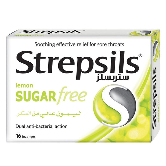 Strepsils - Lemon Sugar Free 16S