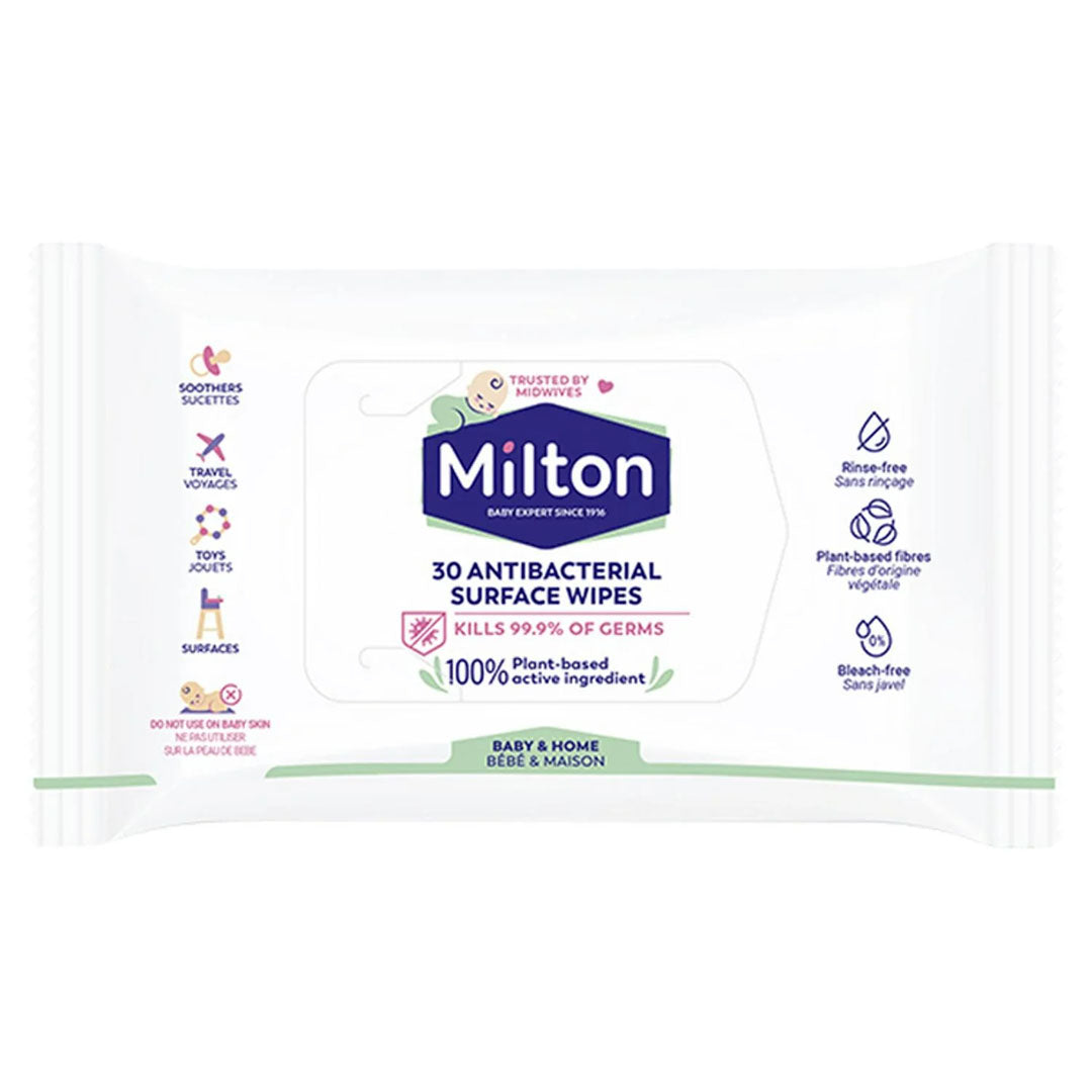 Milton - Antibacterial Surface Wipes X 30