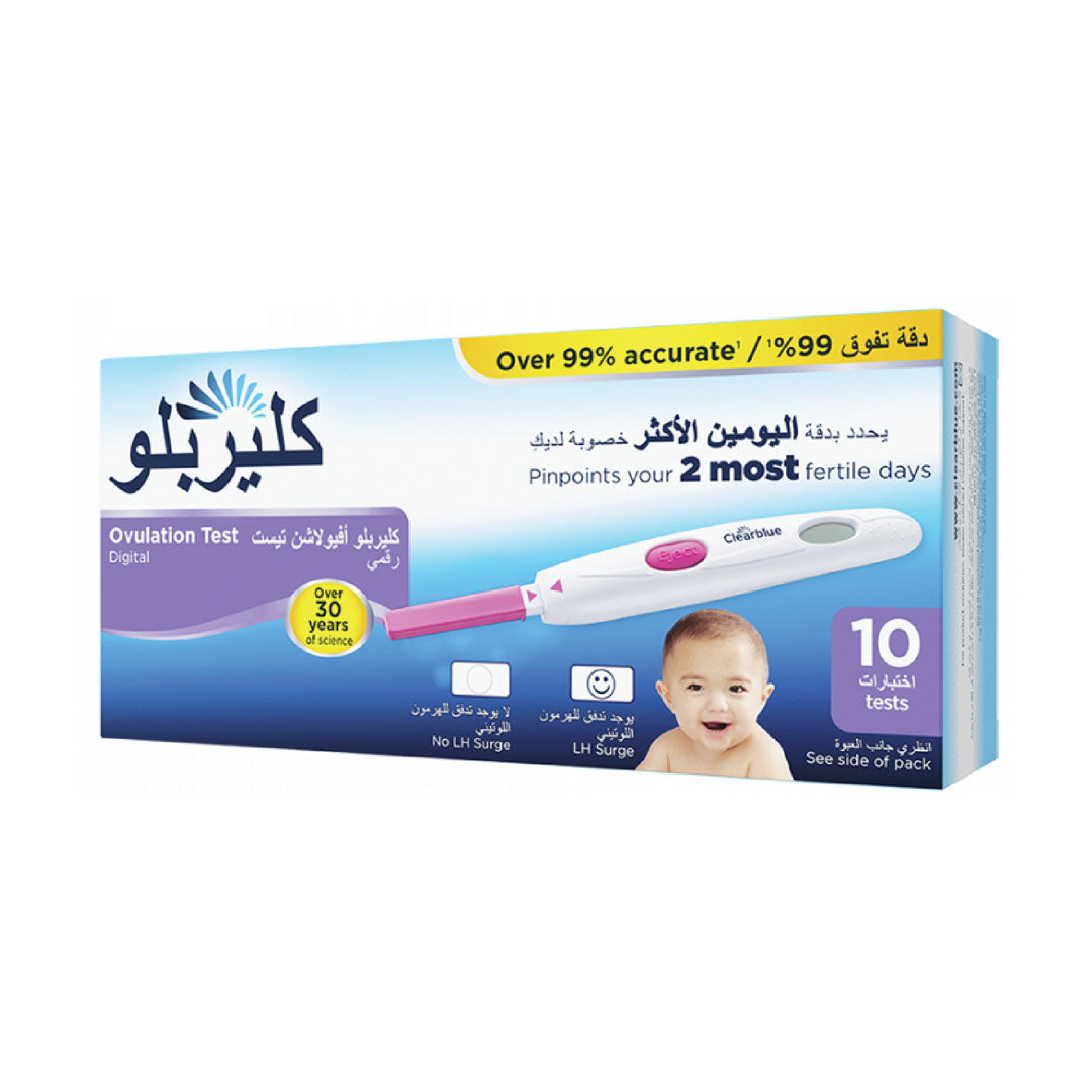 Clear Blue - Digital Ovulation Test X10