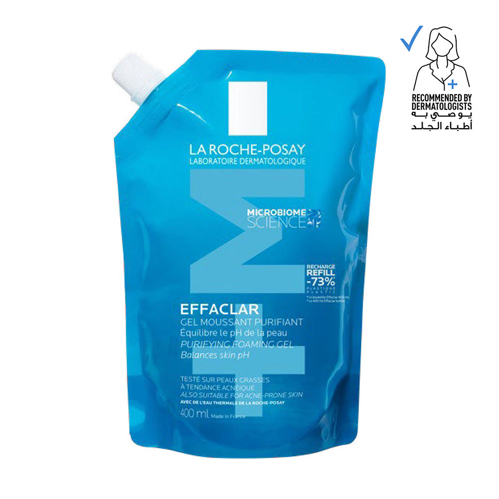 La Roche Posay - Effaclar Acne Purifying Foaming Gel cleanser for Refill 400ml