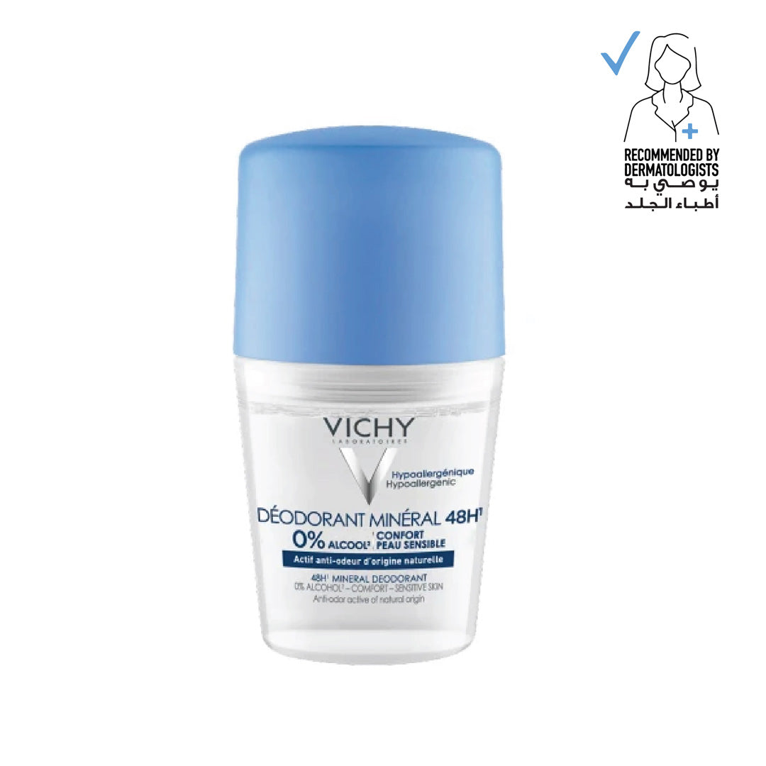 Vichy - Deodorant Roll On 48Hr Mineral Aluminium Free 50 ml