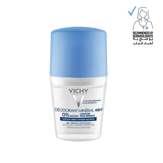 Vichy - Deodorant Roll On 48Hr Mineral Aluminium Free 50 ml