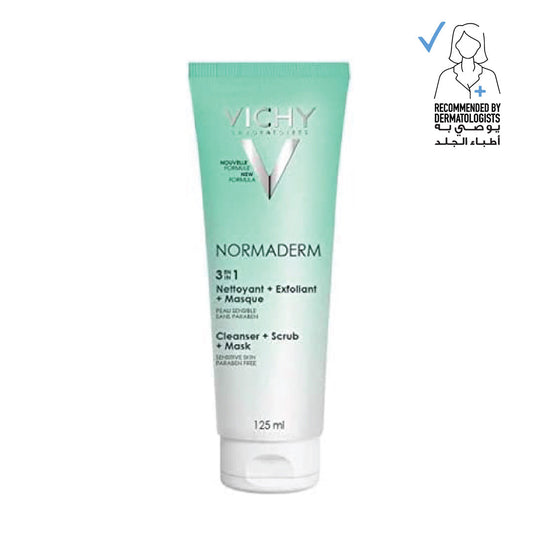 Vichy - Normaderm 3In1 Cleanser 125 ml