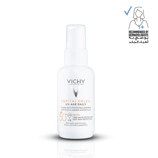 Vichy - Capital Soleil Uv-Age Daily Water Fluid Spf50+ 40 ml