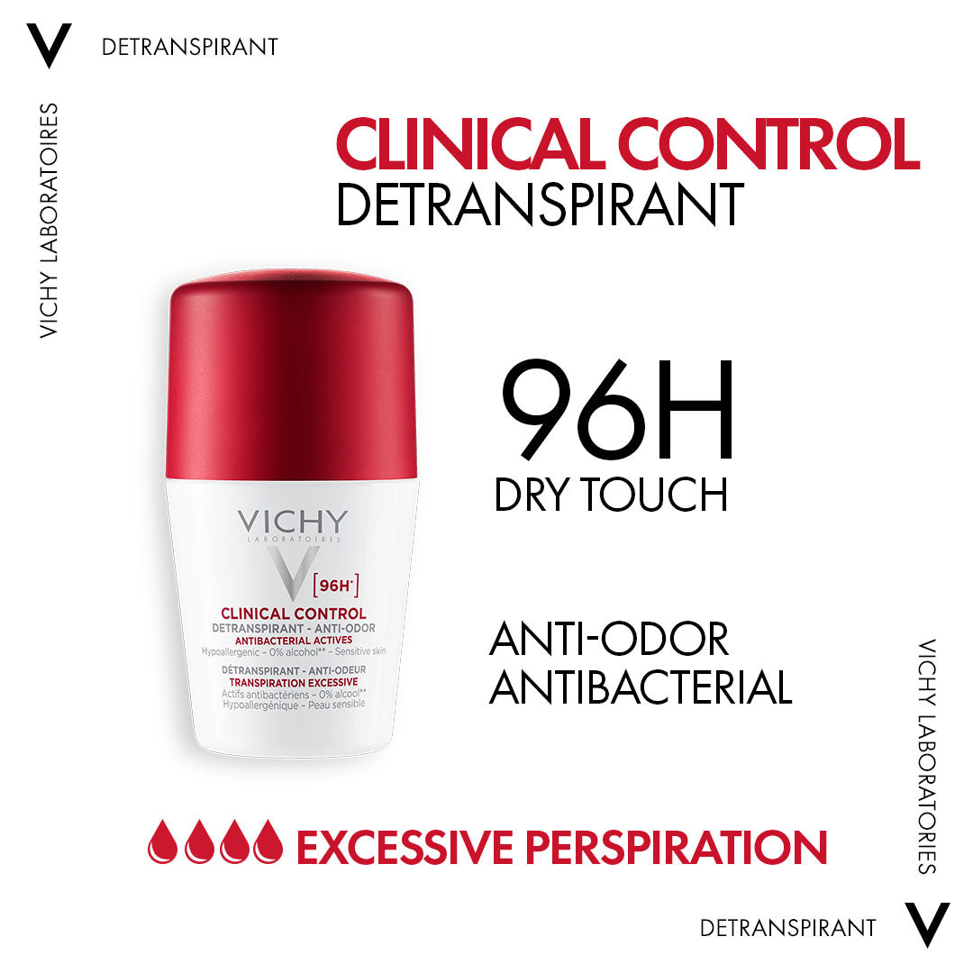 Vichy - Deodorant Clinical Control 96Hr Roll 50 ml