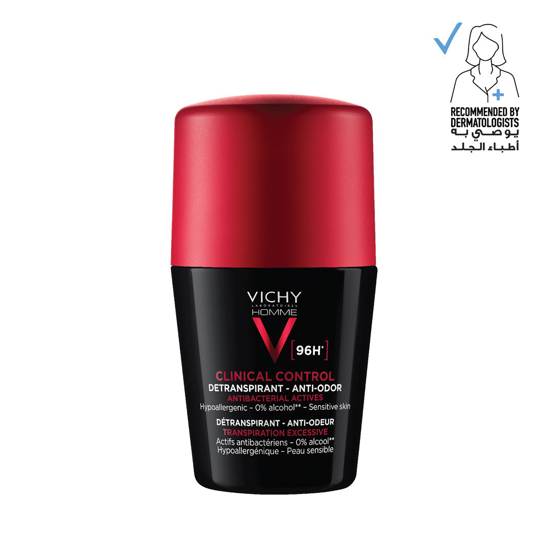 Vichy - Vichy Homme Clinical Control 96Hr Roll 50 ml