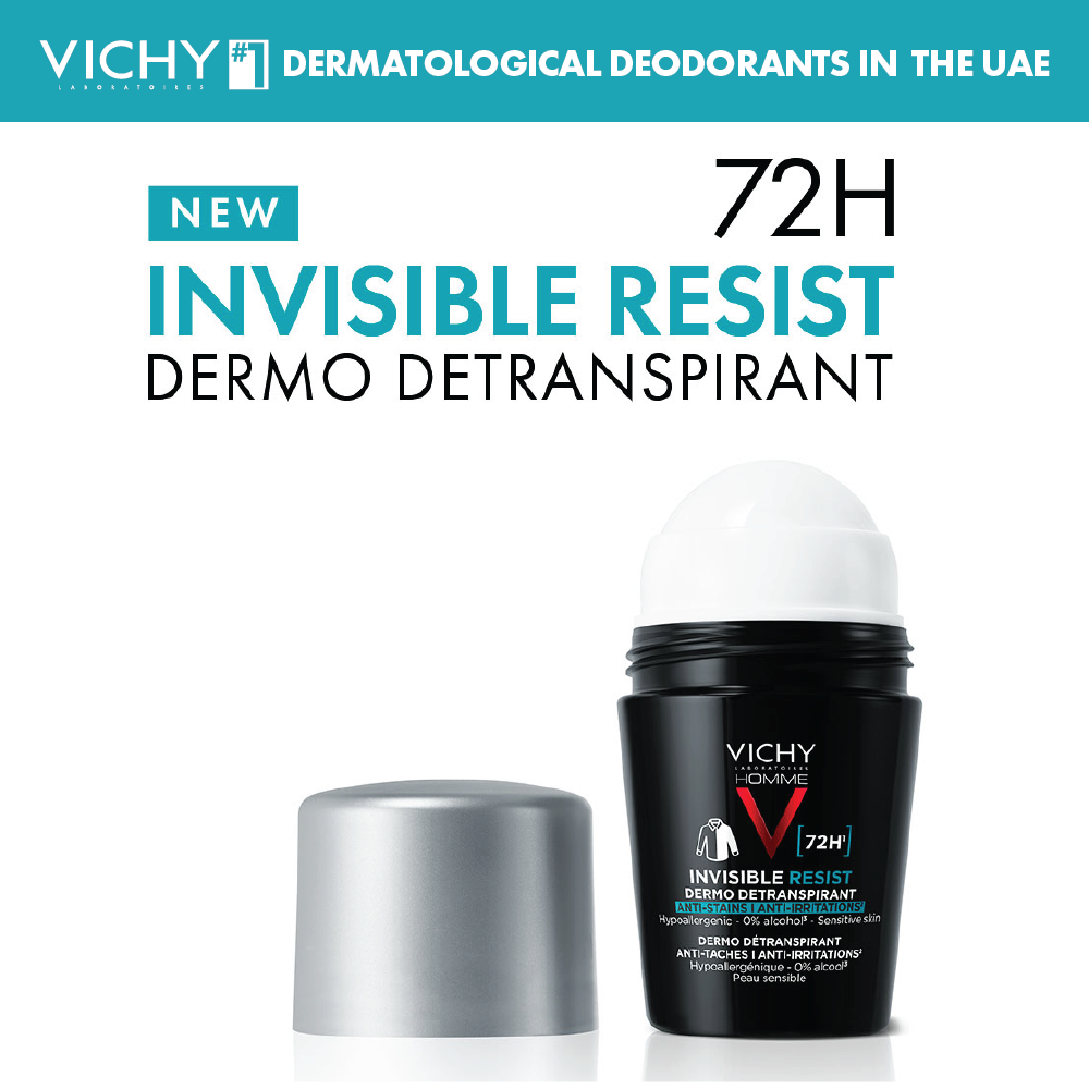 Vichy - 72 Hours Invisible Resist Deodorant For Men 50ml