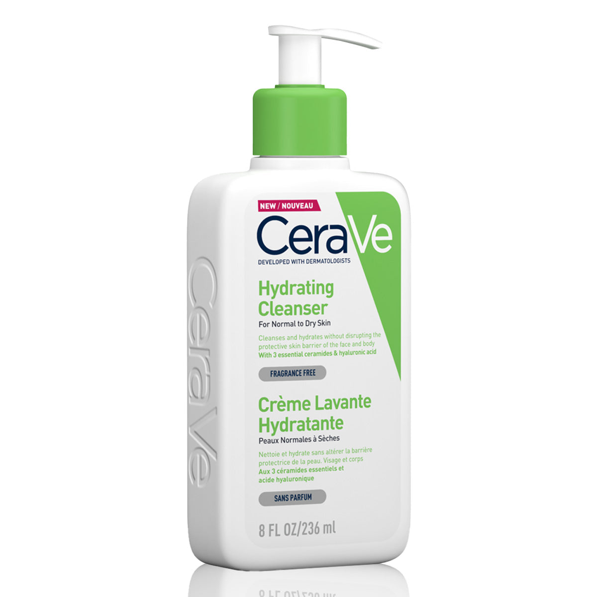 CeraVe - Hydrating Cleanser for Normal to Dry Skin with Hyaluronic Acid 236 ml