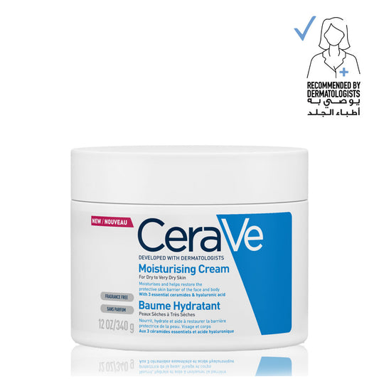 CeraVe - Moisturizing Cream for Dry Skin with Hyaluronic Acid 340 g