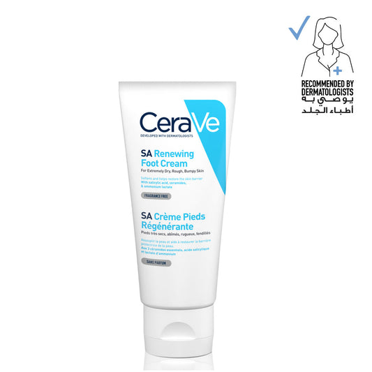 CeraVe - SA Renewing Foot Cream with Hyaluronic Acid 88 ml