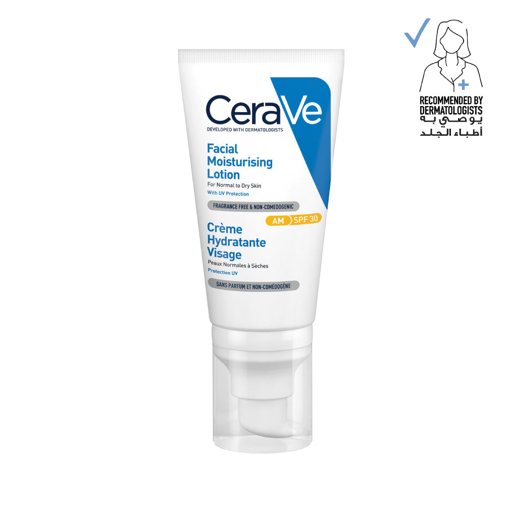 CeraVe - AM Facial Moisturizing Lotion SPF30 with Hyaluronic Acid 52 ml