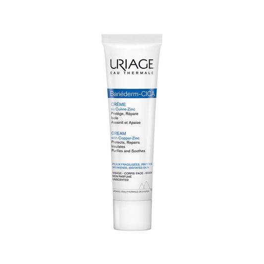 Uriage - Bariederm Repairing Cica-Cream With Cu-Zn 40 ml