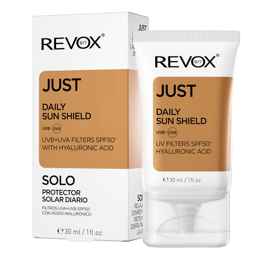 Revox B77 - Just Daily Sun Shield Uva+Uvb Spf50+ With Hyaluronic Acid 30 ml