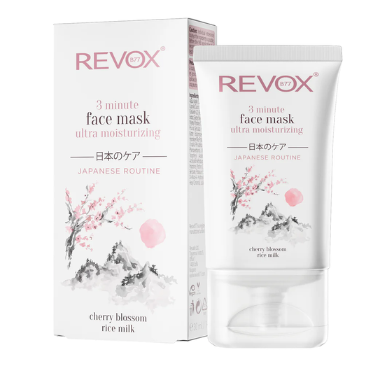 Revox B77 - Japanese Ritual 3 Minute Ultra Moisturizing Face Mask 30 ml