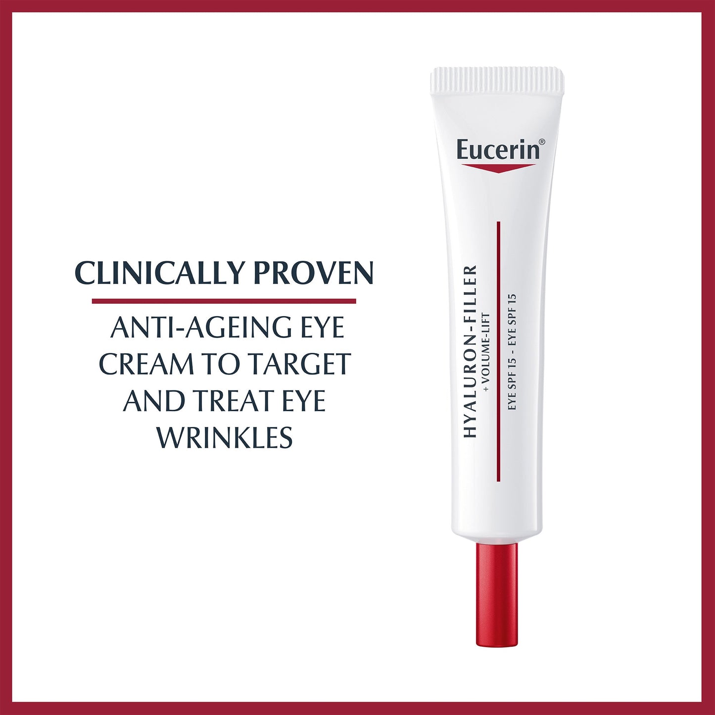 Eucerin - Hyaluron-Filler + Volume Lift Eye Cream With Spf15, Anti-Aging, All Skin Types, 15 ml