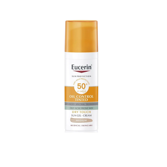 Eucerin - Oil Control Tinted Sun Gel-Cream Dry Touch 50+ 50 ml