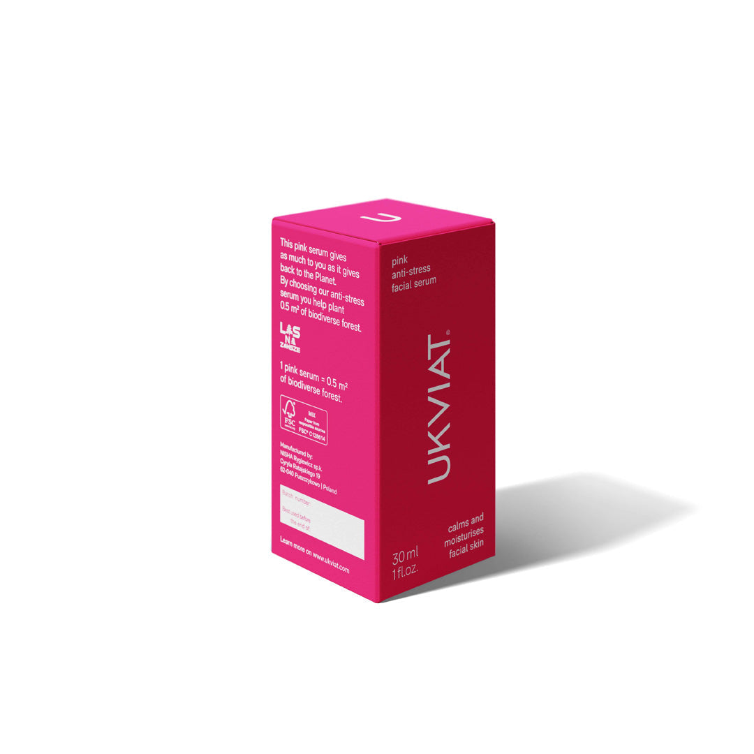 UKVIAT - Pink Anti-Stress Facial Serum 30 ml