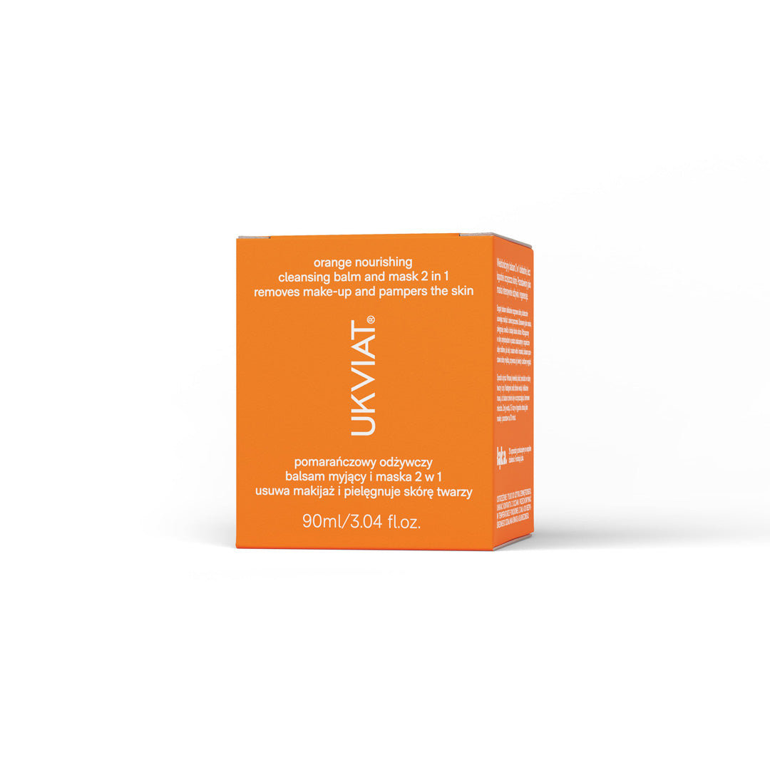 UKVIAT - Orange 2 In 1 Nourishing Cleansing Balm And Mask 90 ml