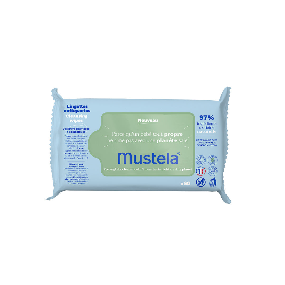 Mustela - Bio Organic Cleansing Wipes X60