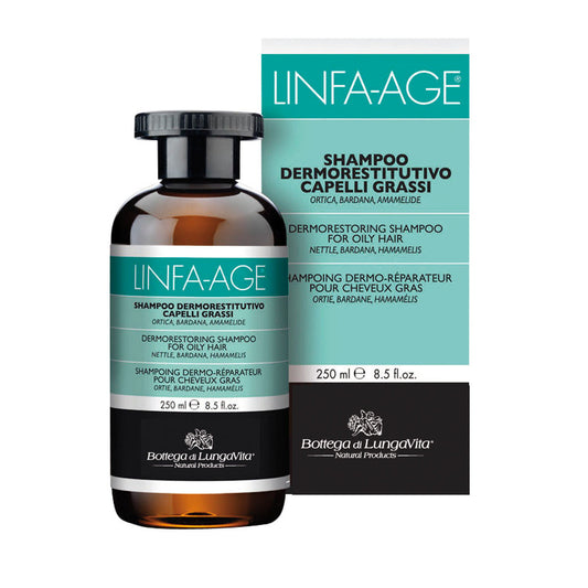 Linfa-Age - Dermorestoring Shampoo For Oily Hair 250 ml