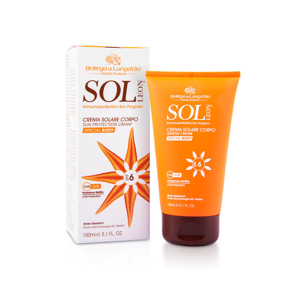 Sol Leon - Body Low Protection Spf6 Cream 150 ml