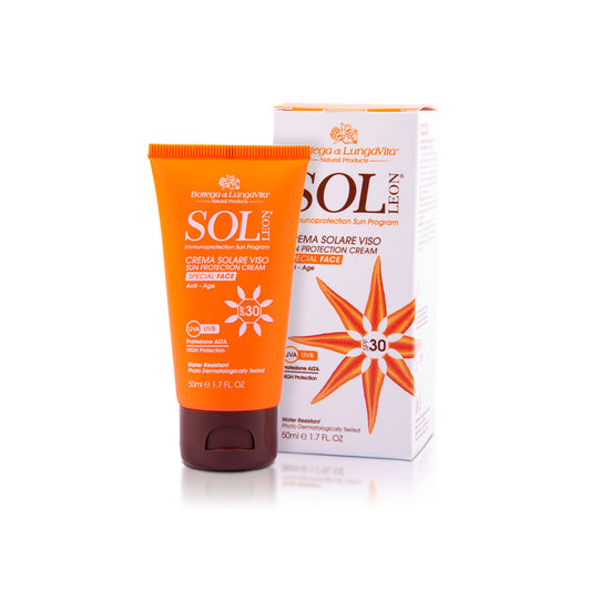 Sol Leon - Sun Protection Face Cream Spf 30 50 ml Medium