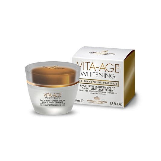 Vita-Age - Whitening Face Moisturizer Spf 20 Skin Tone Lightener 50 ml