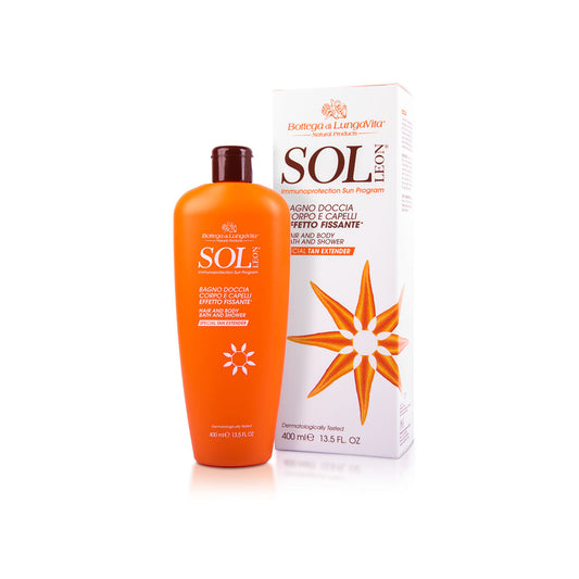 Sol Leon - Hair & Body Shower Gel 400 ml Tan Extender