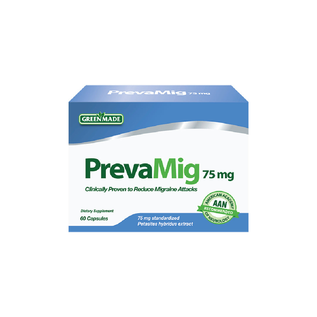 Green Made - Prevamig 75mg 60 Capsules