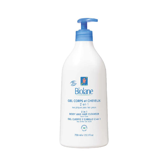 Biolane - Shampoo 2 In 1 Gel Corps Et Cheveux 750 ml