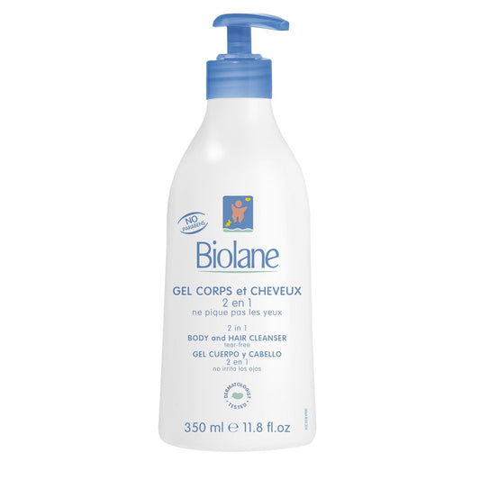 Biolane - Shampoo 2 In 1 Gel Corps Et Cheveux 350 ml