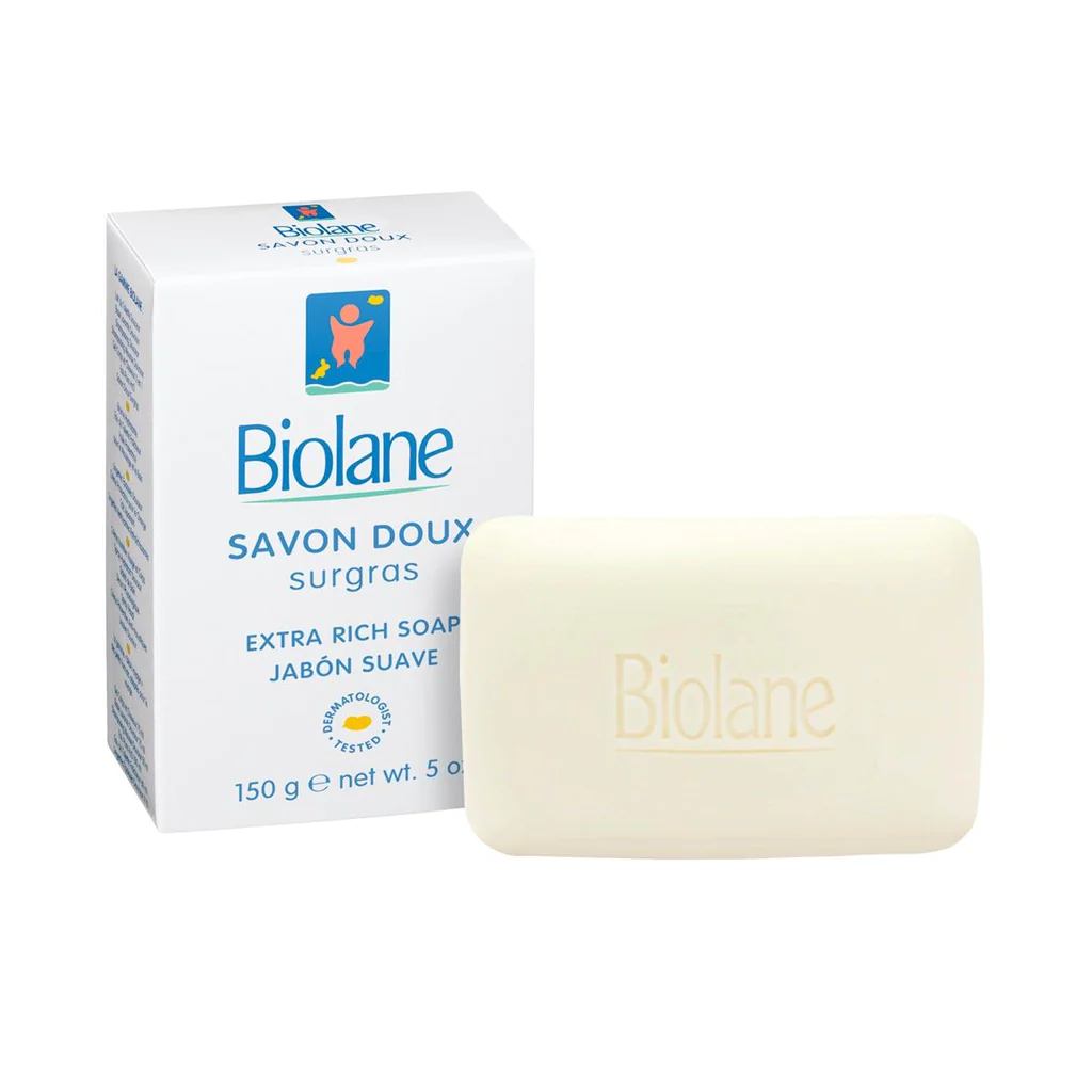 Biolane - Extra Rich Soap Bio Savon Doux Surgras 150 G