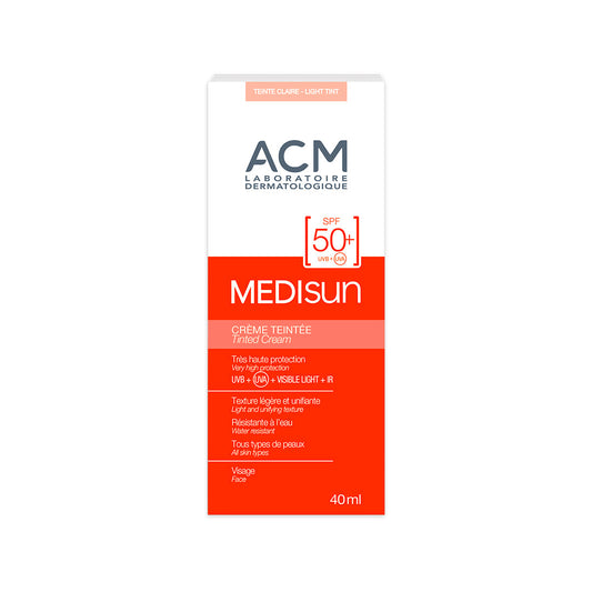 ACM - Medisun Tinted Cream Spf 50+ Light Tint- 40 ml