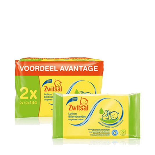 Zwitsal - Lotion Wipes 2*65Pc