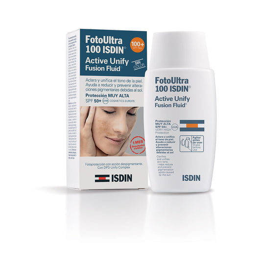 ISDIN - Foto Ultra Isdin 100 Active Unify Fusion Fluid Color Spf 50+ 50 ml