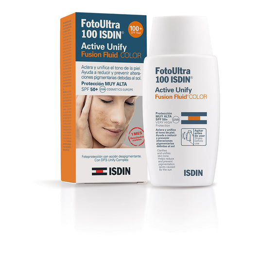 ISDIN - Fotoultra Isdin Active Unify Fusion Fluid Spf 50+ S/Col 50 ml C/F