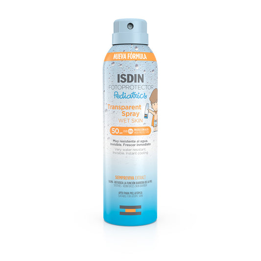 ISDIN - Fotop Ped Wet Skin Transp Spr 50+ 250 ml