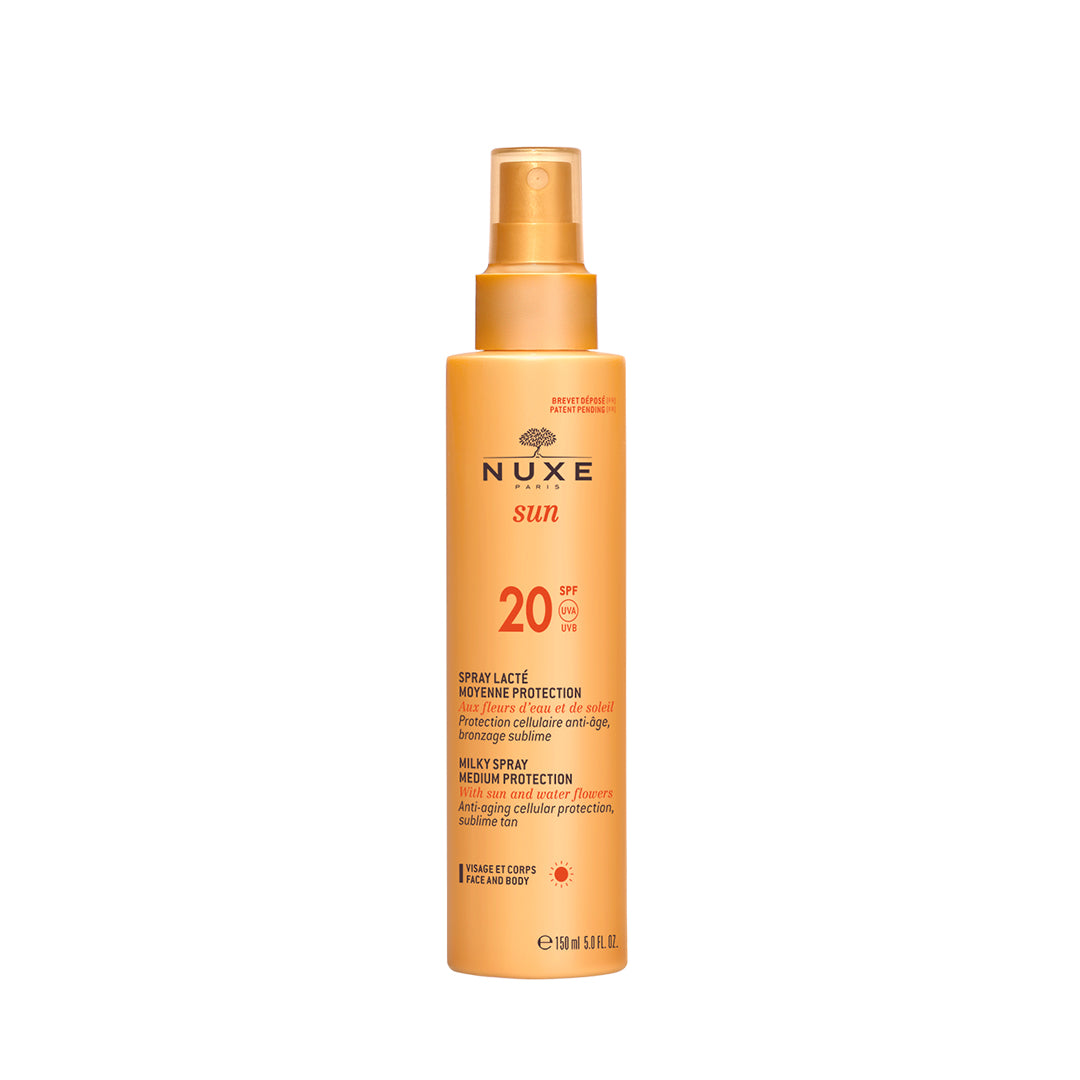 Nuxe - Spray Lacte Moyenne Protection Spf 20 Uva-Uvb 150 ml